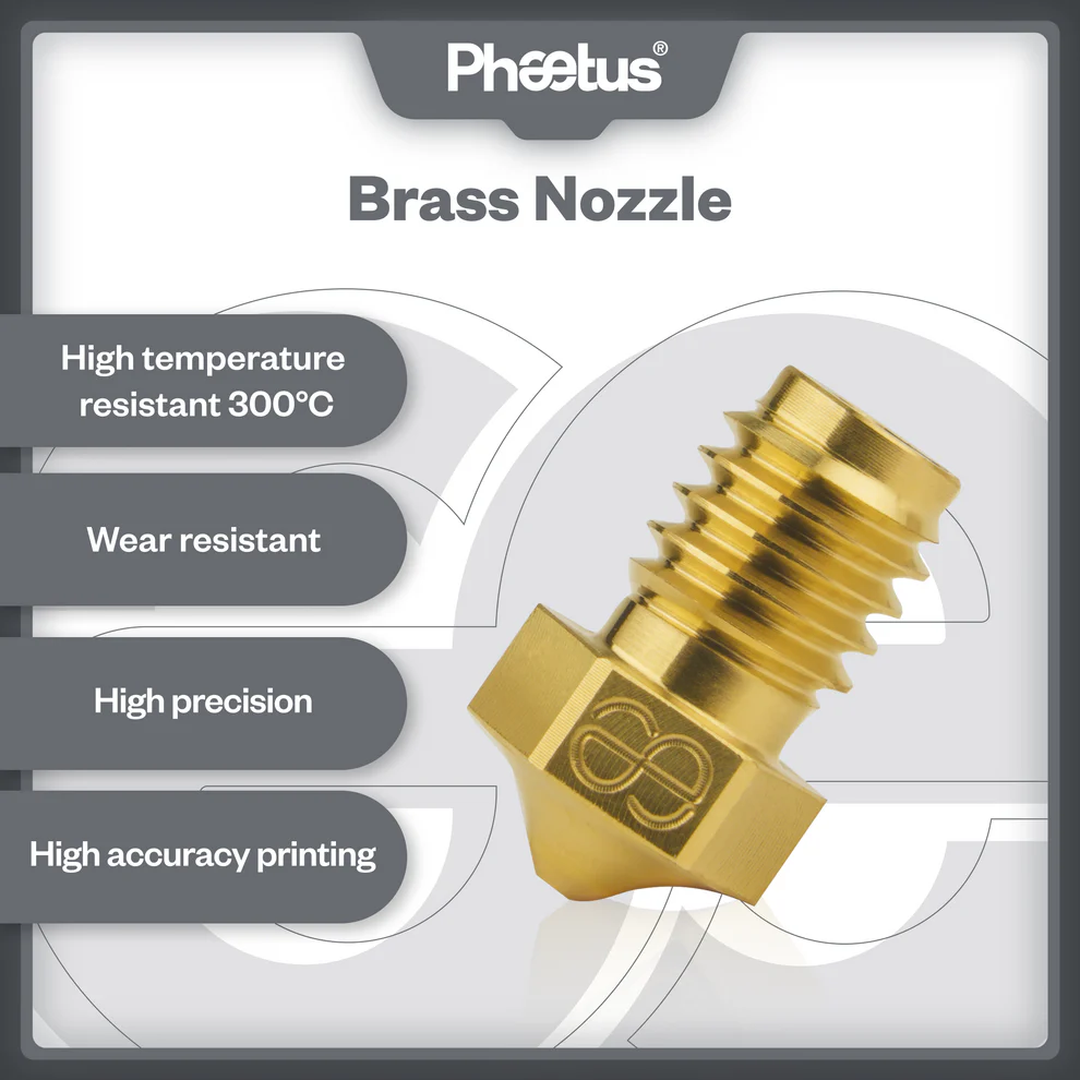 PHAETUS brass nozzle