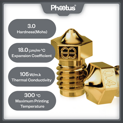 PHAETUS brass nozzle